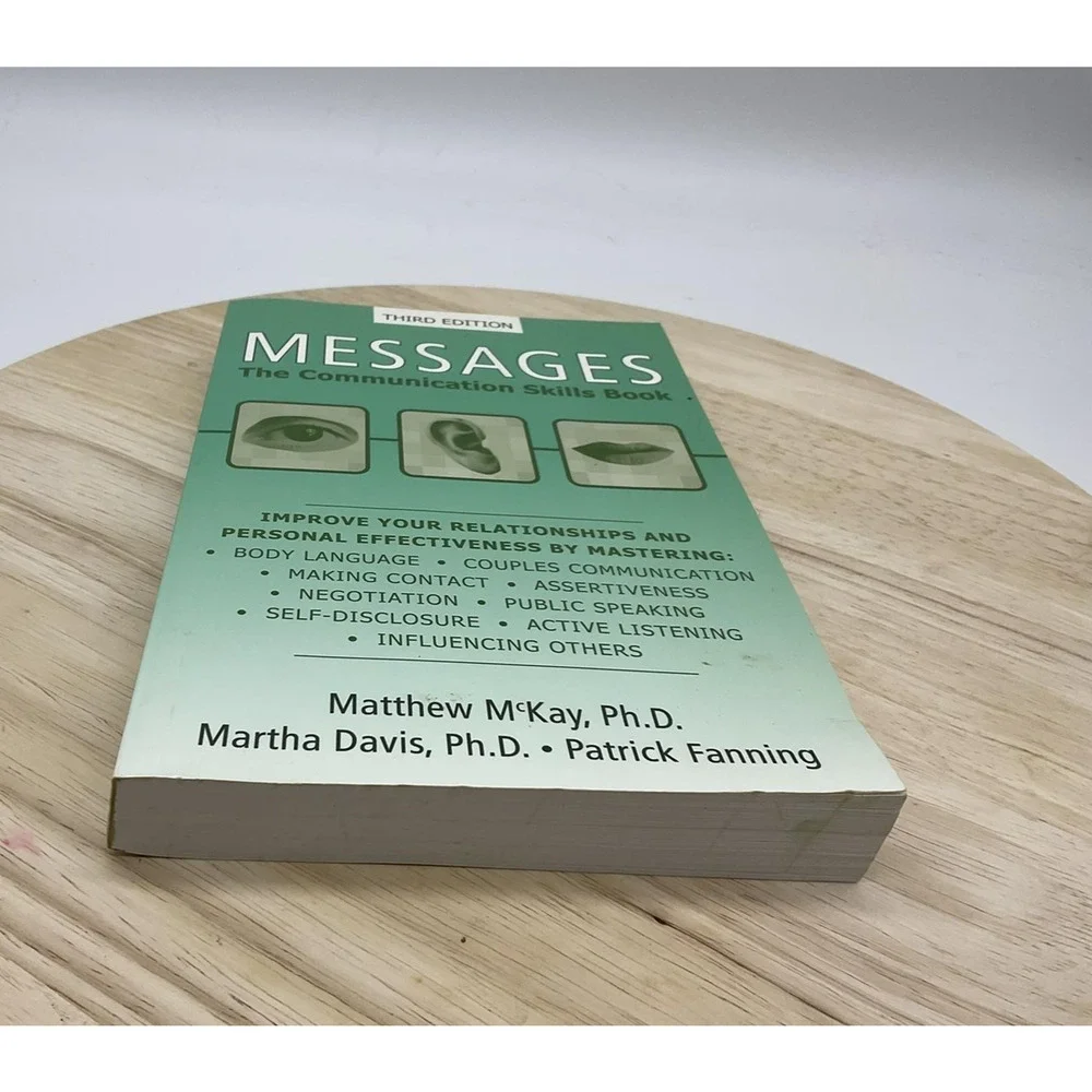 Messages The Communication Skills Book 3rd Edition Self-Help Paperback‎ McKay